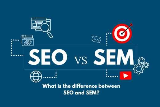 What is the difference between SEO and SEM?